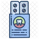 Mouth Freshner Refresh Teeth Tablet Icon
