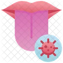 Mouth Infected Protection Virus Icon