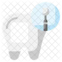 Mouth Mirror Teeth Dental Care Icon
