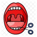 Mouth Surgery Tonsils Icon