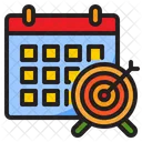 Mouth Target Target Date Icon