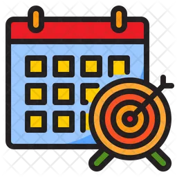 Month Target  Icon