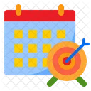Mouth Target Target Date Icon