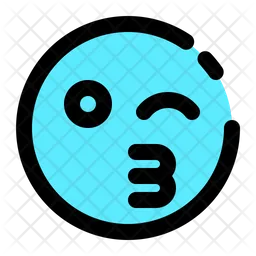 Mouth Whistle Emoji Icon
