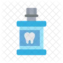 Mouthwash Hygiene Wellness Icon