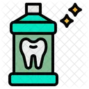 Mouthwash Toothbrush Healthcare Icon
