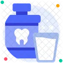 Mouthwash Hygiene Healthcare Icon