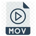 Mov File Document Icon