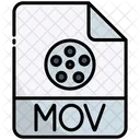 Mov File Extension File Format Icon