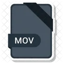 Mov File Document Icon