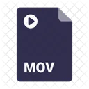 Format Document Mov Icon