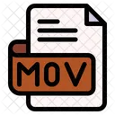 Mov File Type File Format Icon