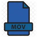 Mov 파일 비디오 아이콘