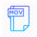 Mov File Mov Files And Folders Icon