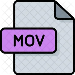 Mov File  Icon