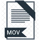 Mov Format Document Icon