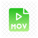 Mov Mov File Mov Format Icon