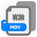 Mov 파일 Mov 비디오 아이콘