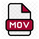 Mov File Document Icon