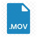 Mov 유형 Mov 형식 비디오 유형 아이콘