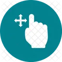 Move Touch Gesture Icon