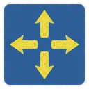 Move Direction Navigation Icon