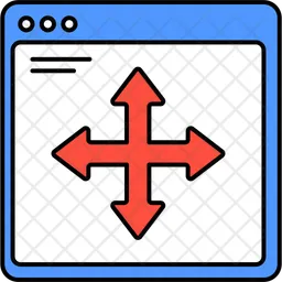 Move arrow  Icon