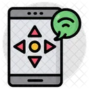 Move Button Mobile Control Buttons Ctrl Button Icon