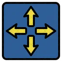 Move Direction Navigation Down Right Pointer Icon