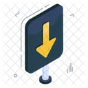 Move DownwardBoard  Icon