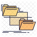Move File Move Folder Folder Management Symbol