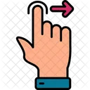 Move Right Finger Gesture Icon