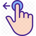 Touch Gesture Move Icon