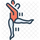 Movement Fitness Yoga Exercise Healthy Workout Wellness Physical Activity Limbering Up Dance Shindig Icon