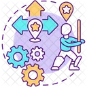 Movement Mechanics Technology Icon
