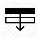 Mover Atras Capa Icono