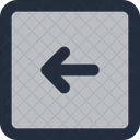 Flujo Ux Moverse Hacia La Izquierda Icono