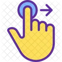 Moverse a la derecha  Icono