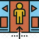 Mover Dentro Entrenar Icono