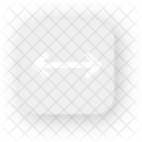 Movimiento Horizontal Icono