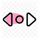 Moverse Horizontalmente Icono