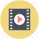 Movie Reel Clip Icon