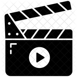 Movie Icon Of Glyph Style Available In Svg Png Eps Ai Icon Fonts