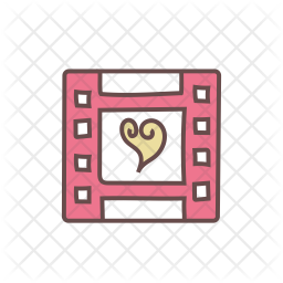 Movie Icon Of Colored Outline Style Available In Svg Png Eps Ai Icon Fonts