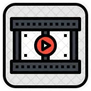 Clip Filmstrip Video Icon