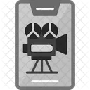 Movie Device Mobile Icon