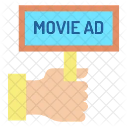 Movie Advertising  Icon