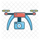 Movie Camera Drone Drone Camera Icon
