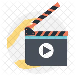 Movie clapboard  Icon