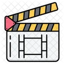 Movie Clapper Clapperboard Movie Icon